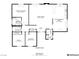 Detailed floor plan showcases the layout of a 1,640 sq ft home with dimensions for each room, including a primary bedroom and kitchen at 4095 Ridgewood Ave, Las Vegas, NV 89120