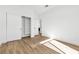 Bright bedroom with closet and storage options, showcasing the home's practical layout and attention to detail at 4880 Hayride St, Las Vegas, NV 89149