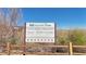 The Duck Creek Trailhead sign at Wetlands Park, offering information on hours, wildlife, and emergency contacts at 5288 Emelita St, Las Vegas, NV 89122