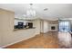 Inviting living room featuring a fireplace and access to outdoor space at 8452 Boseck Dr # 110, Las Vegas, NV 89145