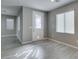 Entryway featuring tile floors and a front door with decorative glass at 9239 Albus Hills Ave, Las Vegas, NV 89143
