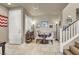 Inviting dining room with a rustic table, cozy chairs, and tile flooring at 10556 Nantucket Ridge Ave, Las Vegas, NV 89166
