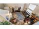 Bright living room with laminate flooring and neutral decor at 1071 Nordyke Ave, Henderson, NV 89015