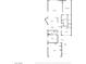Layout for 3-bedroom house with living room, kitchen and garage at 2108 Plaza Del Dios, Las Vegas, NV 89102