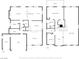 Floorplan of a 2-story house with the primary bedroom, bathroom and walk-in closet located on the second floor at 2204 Ambermill Ct, Henderson, NV 89052
