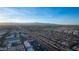 Expansive aerial view of the city showcasing the community's layout and surrounding landscape at 4381 W Flamingo Rd # 3303, Las Vegas, NV 89103