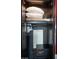 Closet with shelves and rack space including pillows, an iron, and a safe at 4381 W Flamingo Rd # 3303, Las Vegas, NV 89103
