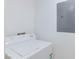 Laundry area featuring a white washing machine at 5855 Valley Dr # 2018, North Las Vegas, NV 89031