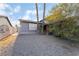 Expansive backyard featuring low maintenance landscaping with gravel at 608 Cragin Park Dr, Las Vegas, NV 89107