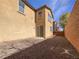 Cozy backyard featuring a desert landscape, stucco home exterior and plenty of sunlight at 7211 Hickory Post Ave, Las Vegas, NV 89179