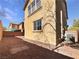 Low maintenance backyard with privacy fence at 7211 Hickory Post Ave, Las Vegas, NV 89179