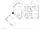 Detailed floor plan showcasing layout, dimensions, and room placement including living room, kitchen, primary bedroom, and garage at 736 N Kiel St, Henderson, NV 89015