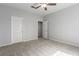 Bedroom featuring carpet, ceiling fan, and neutral walls at 7808 Foothill Ash Ave, Las Vegas, NV 89117