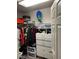 Bedroom walk-in closet with shelving and space for storage at 8113 Mineola Palms St, Las Vegas, NV 89139