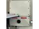 SolarEdge HD Wave inverter panel with disconnect switch on the side of the home at 8113 Mineola Palms St, Las Vegas, NV 89139