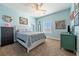 Main bedroom with neutral walls and soft carpet at 1000 E Enchanted Mesa St, Pahrump, NV 89048