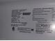 Close-up of the refridgerator's technical specifications and product information at 1147 Light Sky Ave, Henderson, NV 89074