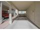 Wide view of the carport and walkway area leading to an outside seating area at 2194 Camel Mesa Dr, Laughlin, NV 89029