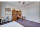 Bedroom featuring decorative wooden bookshelf set and large desk space at 2714 Thomasville Ave, Henderson, NV 89052