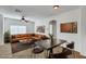 Inviting living area features stylish furniture and decor at 4020 Smokey Fog Ave # 201, North Las Vegas, NV 89081