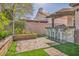 This outdoor space features a bar and small garden area at 4516 Whelk Pl, North Las Vegas, NV 89031