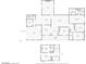 Detailed floor plan showcasing the layout of the home, including room dimensions and locations at 4625 W Robindale Rd, Las Vegas, NV 89139