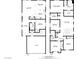 Detailed floor plan showcasing the layout of both floors in the home at 4733 Cactus Sun Ln, North Las Vegas, NV 89031