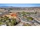 Aerial shot of a public park featuring baseball fields, green spaces, and recreational facilities at 541 Patti Ann Woods Dr, Henderson, NV 89002