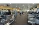 Extensive gym with modern equipment, including treadmills, weights, and fitness machines at 5528 Eleganza Ave, Pahrump, NV 89061