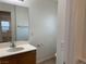 Bright bathroom featuring a vanity with ample counter space at 6425 W Haleh Ave, Las Vegas, NV 89141