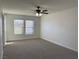 Spacious bedroom featuring ample natural light and a ceiling fan at 6425 W Haleh Ave, Las Vegas, NV 89141