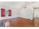 Bright living room with wood flooring and natural light at 6731 Fallona Ave, Las Vegas, NV 89156