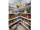 Spacious pantry with plenty of shelving for organized storage of food items at 720 Florida St, Pahrump, NV 89048