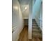 Hallway featuring a staircase and under-stairs storage at 1586 Crowned Eagle St, Las Vegas, NV 89138