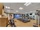 The gym features modern equipment for a complete workout at 211 E Flamingo Rd # 1707, Las Vegas, NV 89169