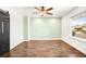 Bedroom with hardwood floors and natural light at 2301 W El Camino Ave, Las Vegas, NV 89102