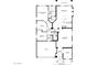 Detailed floor plan of the house, showcasing the layout of rooms and overall dimensions at 3021 Scenic Valley Way, Henderson, NV 89052