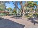 Community parking with a covered area and shade trees at 3157 Pinehurst Dr # B, Las Vegas, NV 89109