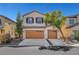 Charming two-story home featuring a two car garage and well-maintained landscaping at 3741 Lily Haven Ave, Las Vegas, NV 89120