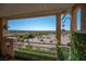 Spacious covered patio offering stunning views, ample seating, and a tranquil ambiance for relaxation and entertainment at 3883 Desert Marina Dr # 245, Laughlin, NV 89029