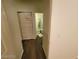 Hallway features neutral walls, modern flooring, closet, and bathroom access at 4730 E Craig Rd # 1106, Las Vegas, NV 89115