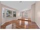 Living room with lots of natural light with bay window at 6217 Sadler Dr, Las Vegas, NV 89130