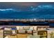 Breathtaking city views from an outdoor seating area, perfect for relaxing and enjoying the vibrant cityscape at 9 Stonecutter Ct, Henderson, NV 89012