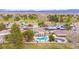 Aerial view of the property and neighborhood at 1584 Bermuda Dunes Dr, Boulder City, NV 89005