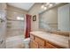 Comfortable bathroom with shower and tub at 2503 Kaymin Ridge Rd, Henderson, NV 89052
