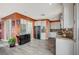 Bright kitchen features modern appliances, white cabinetry and an open floor plan at 2503 Kaymin Ridge Rd, Henderson, NV 89052