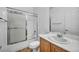 Bathroom with a shower-tub combination and vanity at 2535 Jada Dr, Henderson, NV 89044