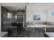 Main bathroom features a glass-enclosed shower and soaking tub at 2672 Mystere Ct, Las Vegas, NV 89117