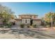 Charming home featuring a well-manicured front yard and attached two-car garages with a shared facade at 3717 Moonshine Falls Ave, North Las Vegas, NV 89085