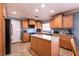 Functional kitchen with ample cabinet space, an island, and modern appliances at 4726 Idaho Ave, Las Vegas, NV 89104